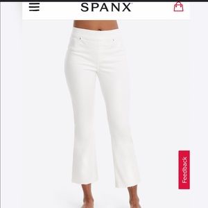 Cropped flare jeans
